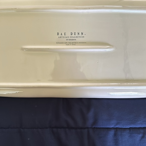 NWOT Rae Dunn starfish & anchor themed tray/platter - Picture 2 of 5